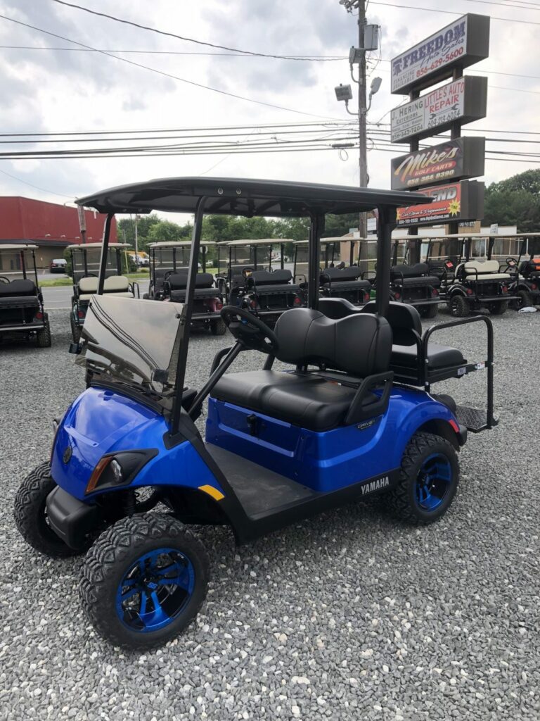 2021 NEW Yamaha Drive 2 PTV EFI fuel injected Quietech Gas golf cart 3" lift 4 year warranty