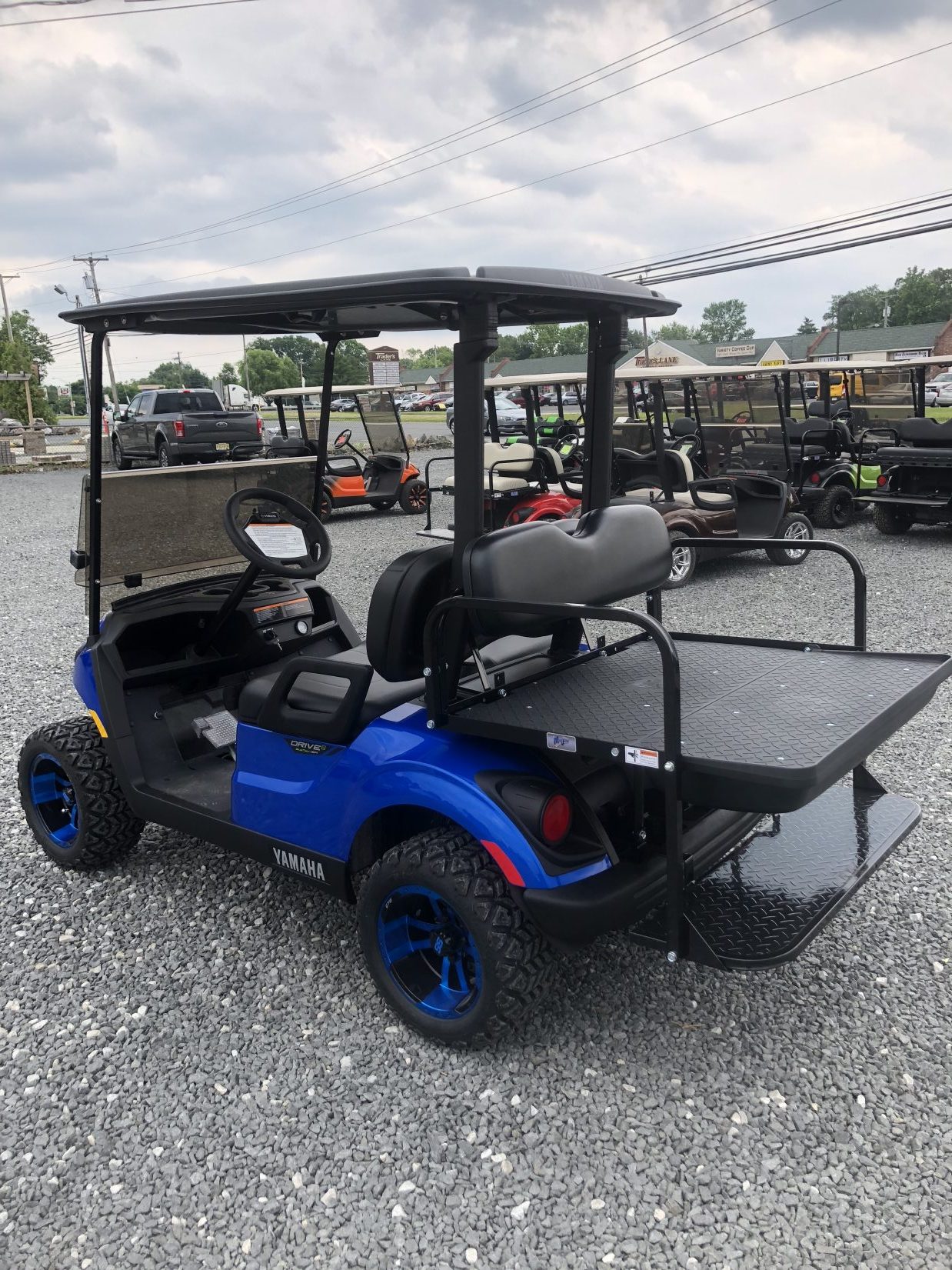 2021 NEW Yamaha Drive 2 PTV EFI fuel injected Quietech Gas golf cart 3" lift 4 year warranty